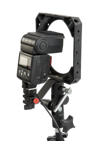 Photography flash mount system